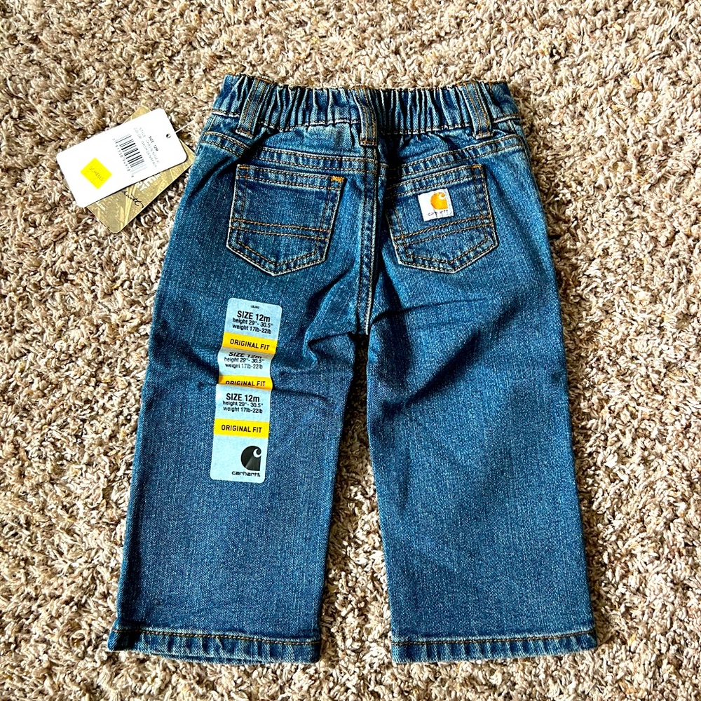 Carharatt original fit Jeans- size 12 month